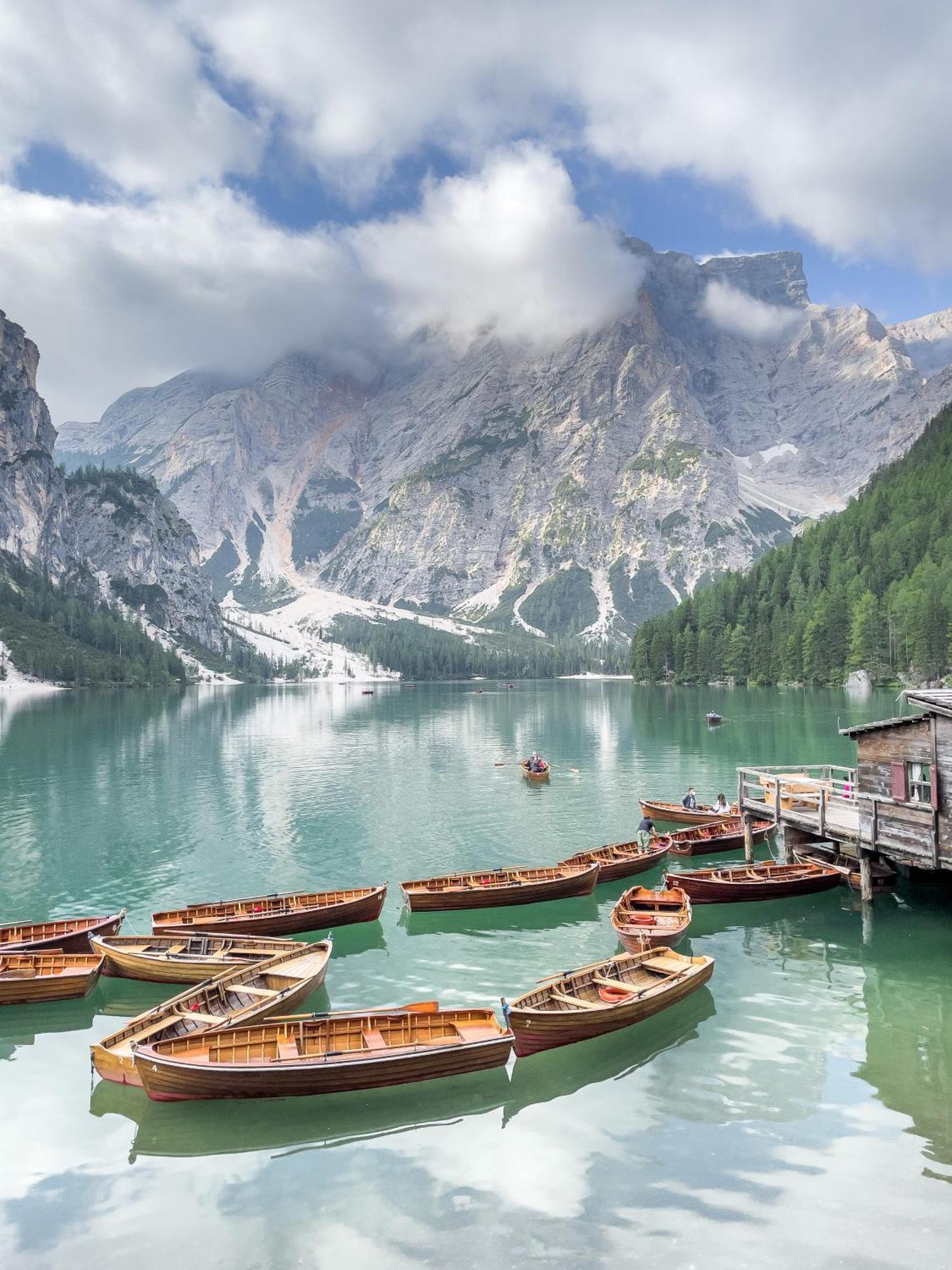 Turmchalet Braies  Buitenkant foto